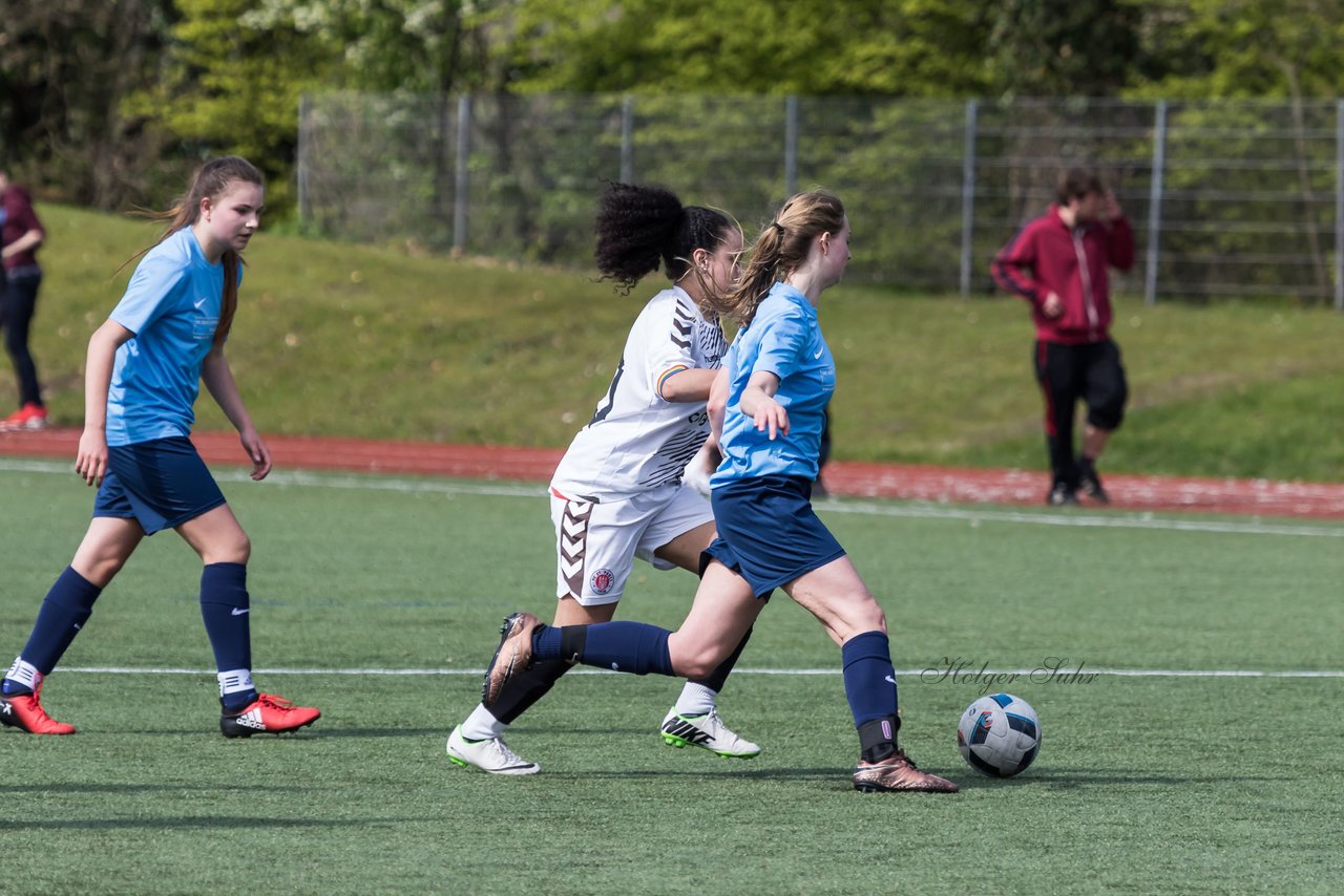 Bild 339 - B-Juniorinnen Ellerau - St. Pauli : Ergebnis: 1:1